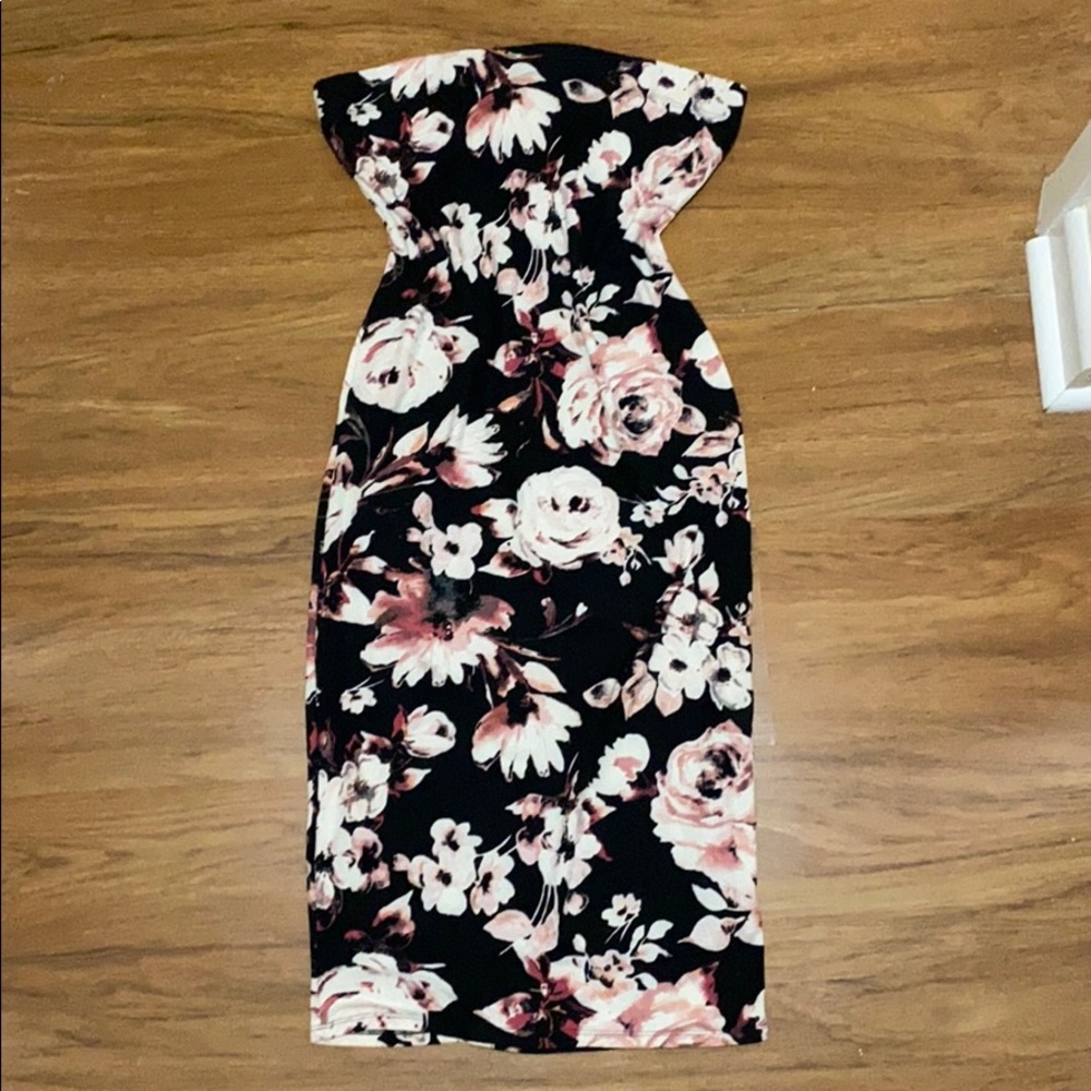 Haute Monde strapless dress